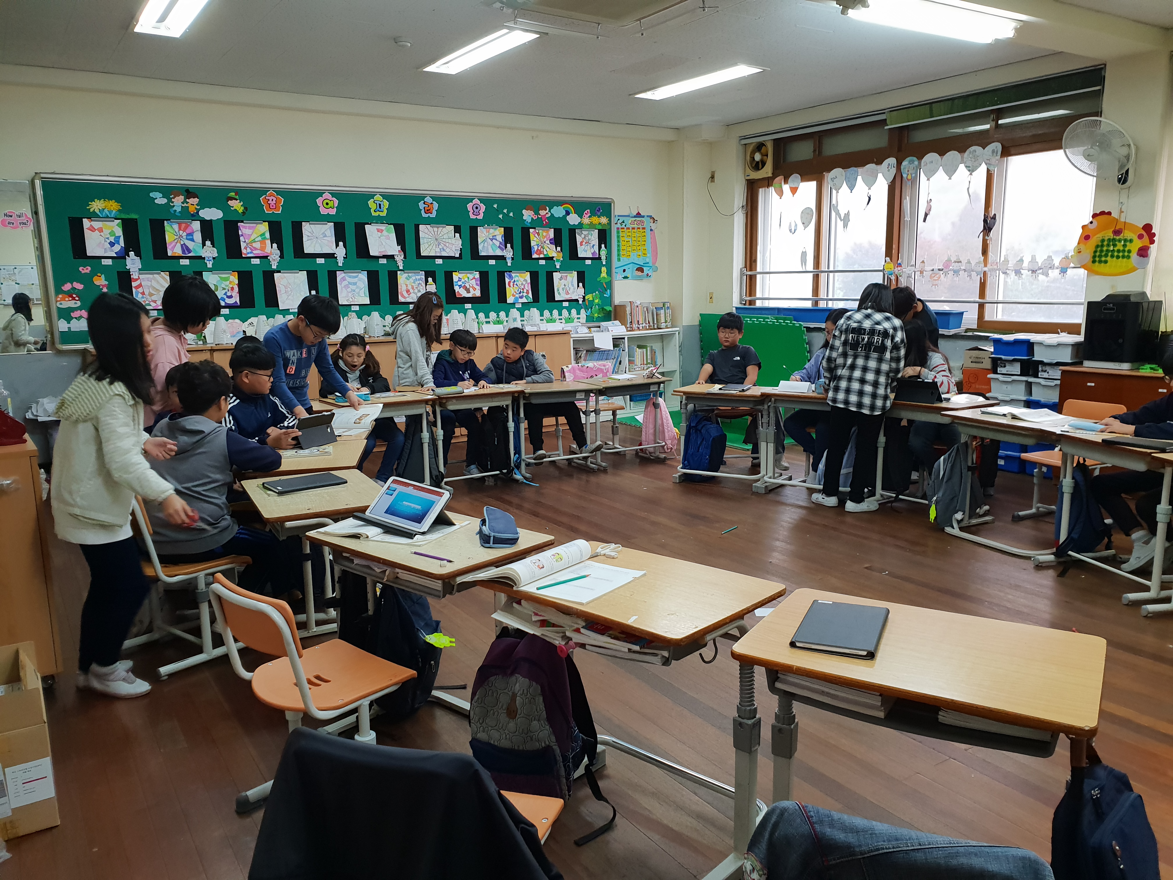 토론활동 모습