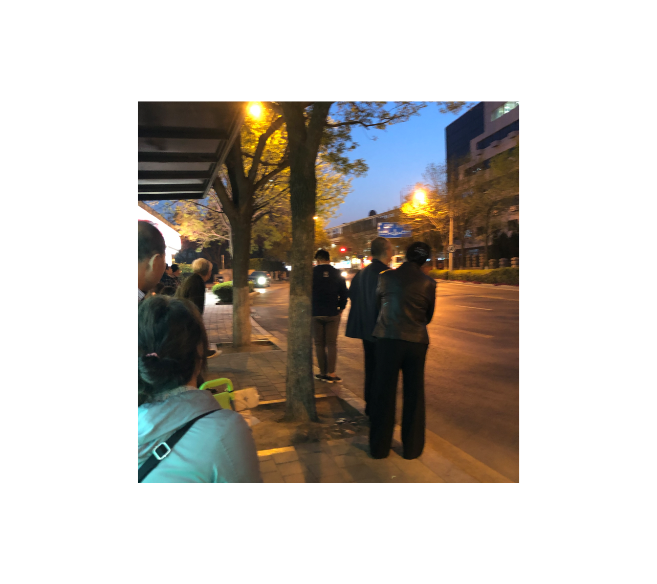 打了十分钟车，我选择公交