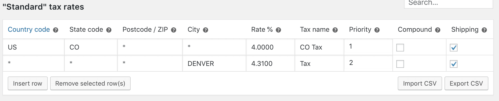 Manual Denver Tax