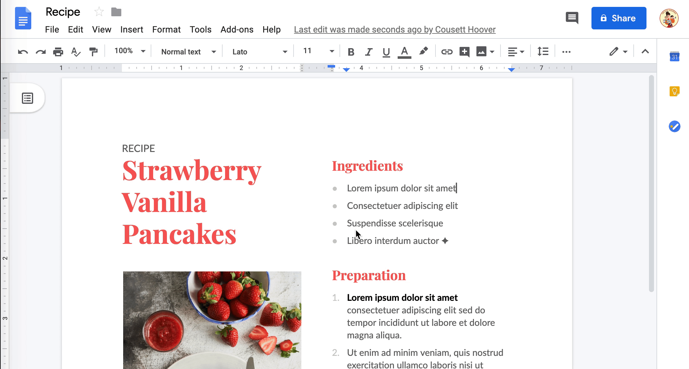 Google Doc Hack 4: add words to your personal dictionary. 